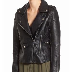 Blank NYC Easy Rider vegan leather jacket